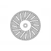 Disco de corte diamantado Donau Elektronik 1646 22 mm para metal, vidro, epóxi, 1 unid.