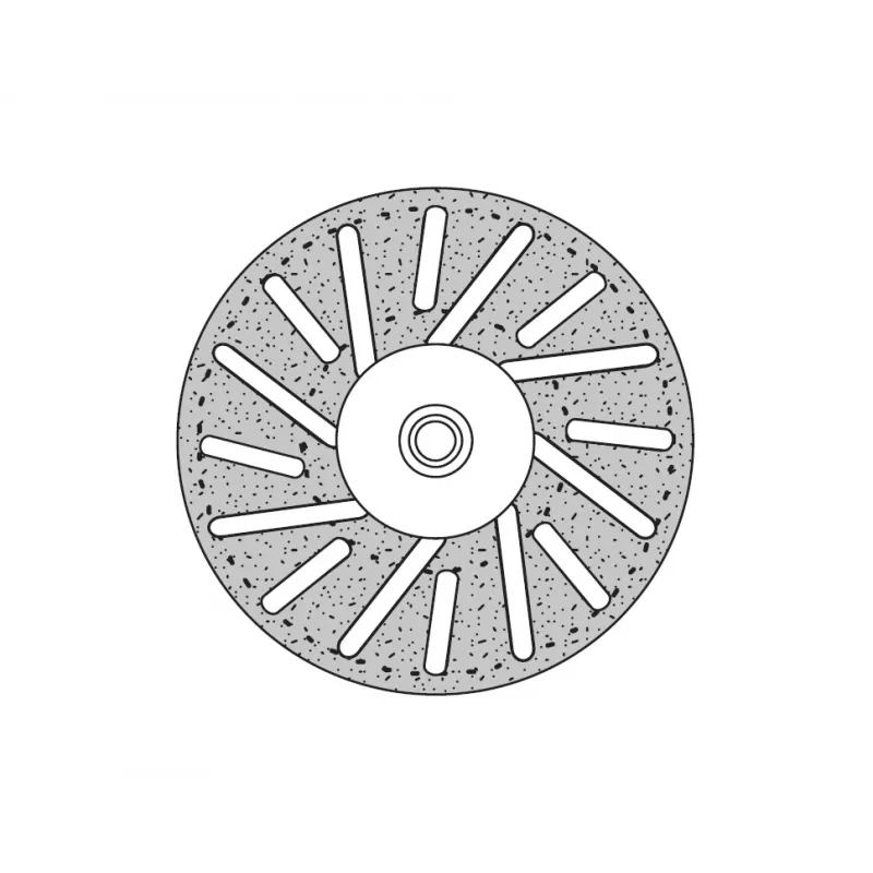Disco de corte diamantado Donau Elektronik 1646 22 mm para metal, vidro, epóxi, 1 unid.