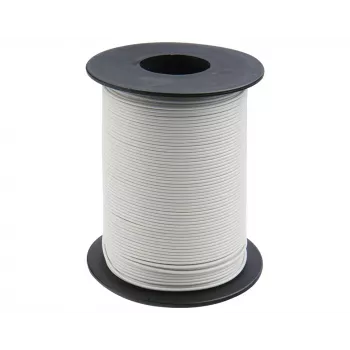 Fio de ligação Donau Elektronik 105-5-100 1 x 0,20 mm² branco 100 m