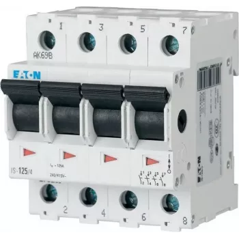 Interruptor principal Eaton 4 polos 40 A 400 V cinzento 276273