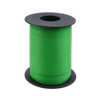 Fio de ligação Donau Elektronik 105-4-100 0,20 mm² verde 100 m