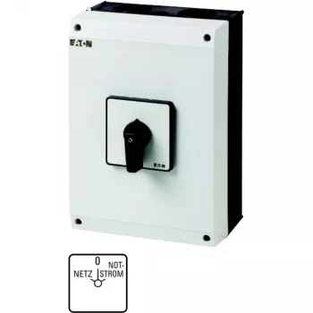 Interruptor principal Eaton T5-4-8902/I5 4 polos 63 A, preto/branco 207214
