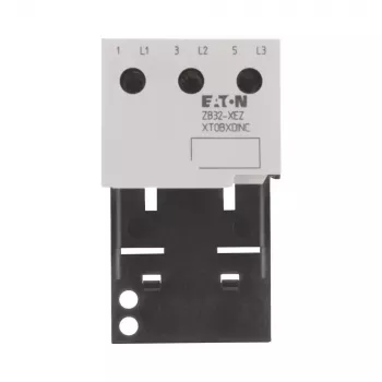 Adaptador de montagem individual Eaton ZB32-XEZ para relé térmico de sobrecarga ZB32, calha DIN/fixação por parafuso, cinzento 278473