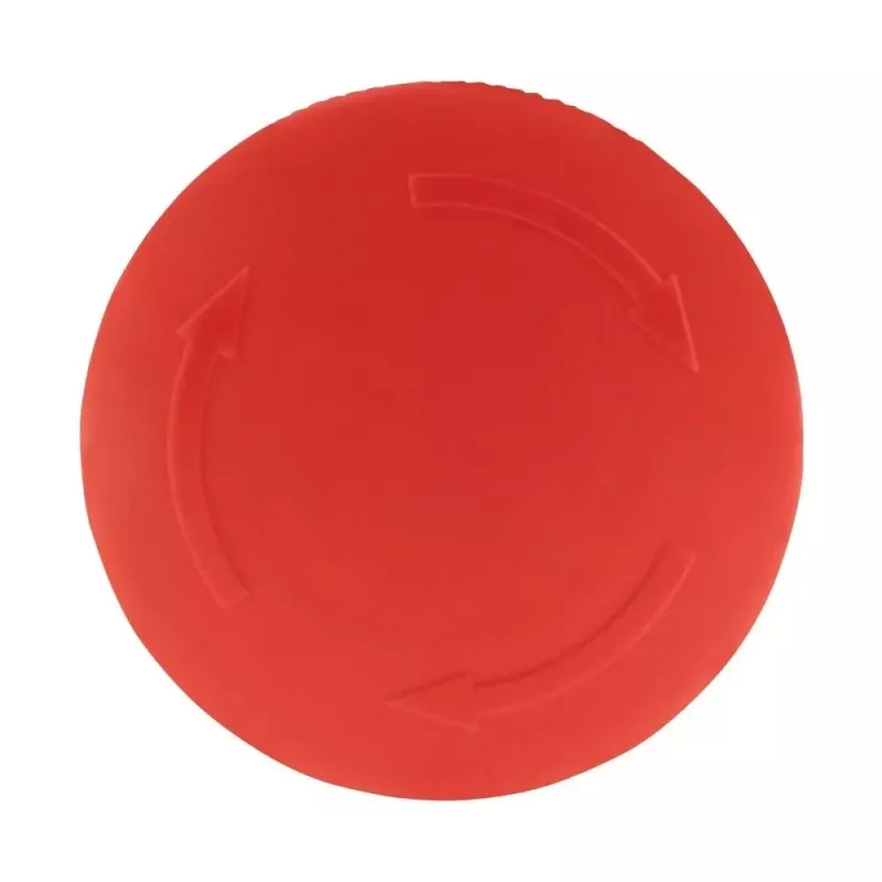 Botão de pressão de paragem de emergência Eaton M22-PVT45P, cogumelo, 45 mm, botão vermelho, aro amarelo, desbloqueio por tração 121462