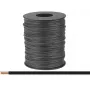 Donau Elektronik 114-11-100 Cabo flexível 2 x 0,08 mm² preto 100 m