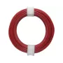 Donau Elektronik 118-0 Cabo flexível 1 x 0,14 mm² vermelho 10 m