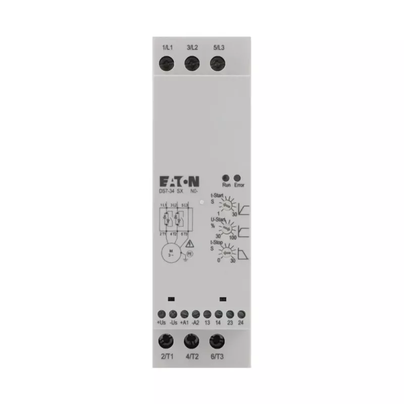 Eaton DS7-340SX016N0-N arrancador suave, preto/cinzento