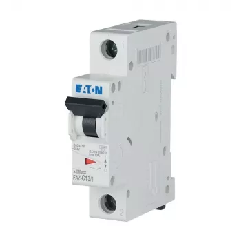 Eaton FAZ-C13/1 Disjuntor de proteção de linha unipolar curva C 13 A 278559