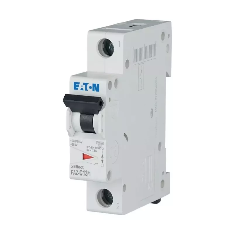 Eaton FAZ-C13/1 Disjuntor de proteção de linha unipolar curva C 13 A 278559