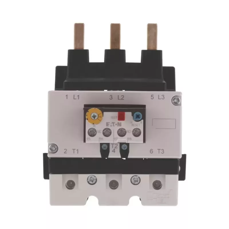 Eaton ZB150-70 Relé térmico de sobrecarga, 70-150 A, tripolar, classe 10A, preto/branco 278463