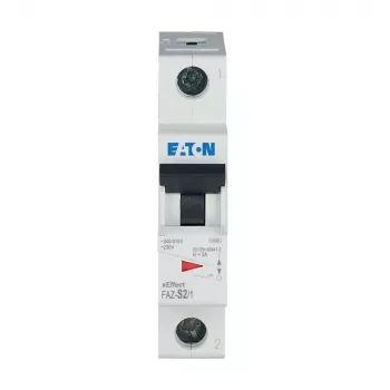 Eaton FAZ-S2/1 Disjuntor de proteção de linha bipolar 1 A tipo S 10 kA 278607