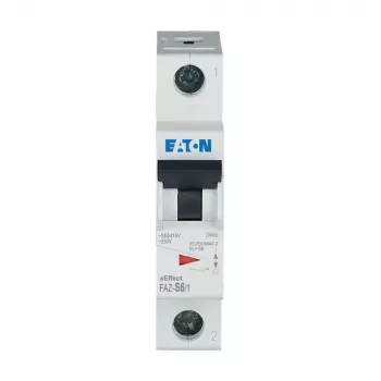 Eaton FAZ-S6/1 Disjuntor miniatura, unipolar, S6 278610