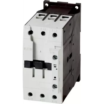 Eaton DILM50 Contator de potência, tripolar, 50 A AC-3, bobina 230 V AC, IP00, branco 277830