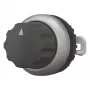 Eaton M22-WR4 Manípulo de interruptor rotativo preto, 4 posições, com retenção