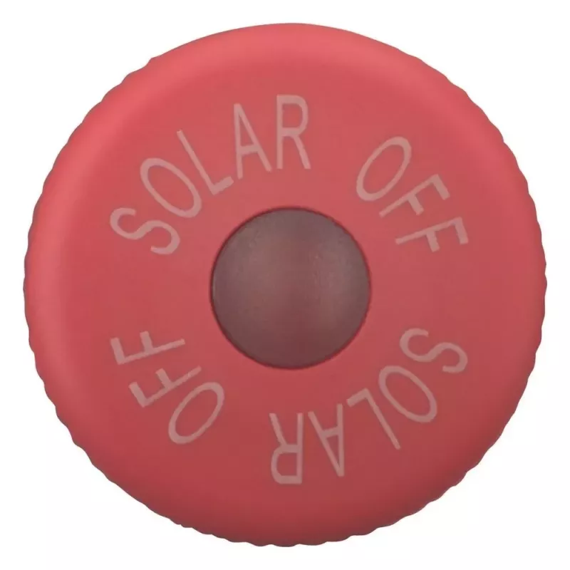 Eaton M22-SOL-PVLPL11-2 interruptor PV para bombeiros, 1NO 1NC, vermelho