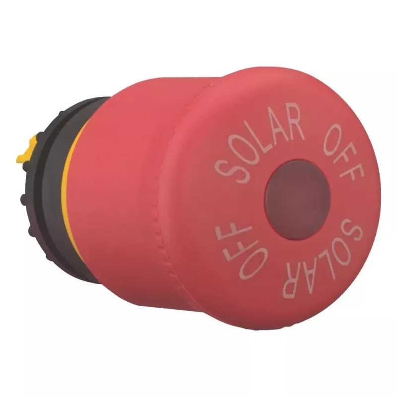 Eaton M22-SOL-PVLPL11-2 interruptor PV para bombeiros, 1NO 1NC, vermelho