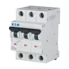 Eaton FAZ-B10/3 Disjuntor de proteção de linha tipo B, 10 A, tripolar, 10 kA 278843