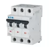 Eaton FAZ-C20/3 disjuntor de proteção de linha, 3 polos, 20 A, tipo C, 10 kA 278874