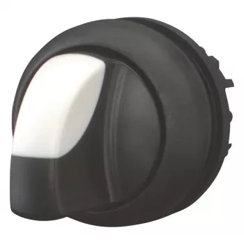 Eaton M22S-WRK4 atuador de interruptor rotativo, preto, 3 posições, com retenção, anel frontal de plástico 279432