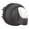 Eaton M22S-WRK4 atuador de interruptor rotativo, preto, 3 posições, com retenção, anel frontal de plástico 279432