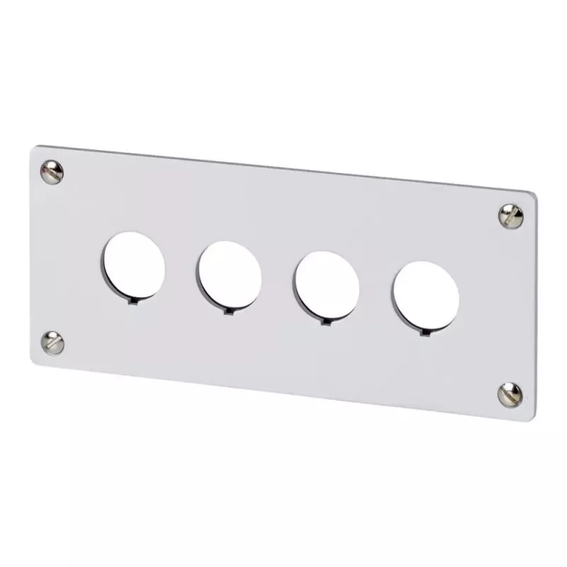 Eaton M22-E4 placa de montagem para 4 aparelhos de comando, antracite 216545