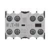 EATON 04DILE bloco de contactos auxiliares, 4 NC, com guiamento forçado, montagem frontal, para contactores DILM7-DILM38 010256