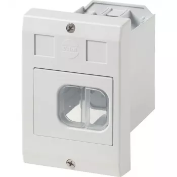 Eaton E-PKZ01-G caixa vazia com interruptor rotativo e prensa-cabos de membrana, cinzento 281634