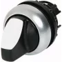 Eaton M22-WLK-W interruptor de alavanca, preto/titânio/branco