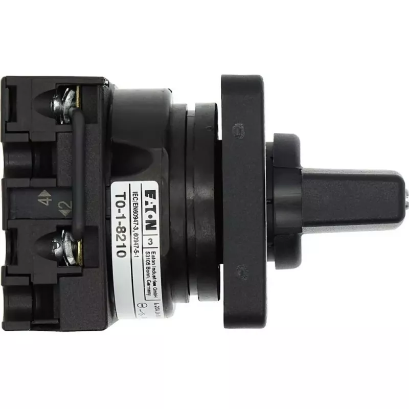 Eaton T0-1-8210/E interruptor basculante 1 polo preto metálico 012742