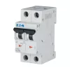 Eaton FAZ-C6/2 disjuntor de proteção de linha (MCB), 6 A, 2 polos, tipo C, 10 kA, 230/400 V AC 278754