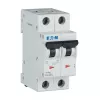 Eaton FAZ-C6/2 disjuntor de proteção de linha (MCB), 6 A, 2 polos, tipo C, 10 kA, 230/400 V AC 278754