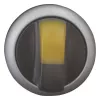 Eaton M22-WLK3-Y atuador de interruptor rotativo iluminado, 3 posições, amarelo