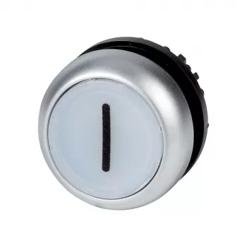 Eaton M22-DRL-W-X1 Luz indicadora LED branca, 22,5 mm, 24V AC/DC, IP67/IP69K 216963