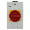 Eaton P1-40/I2H/SVB interruptor ligar/desligar com paragem de emergência, bloqueável, 40 A, 690 V, 1 x 90°, cinzento/preto/vermelho/amarelo 199922