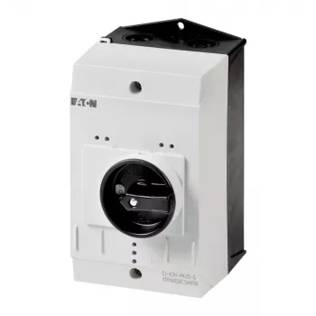 Eaton CI-K2-PKZ0-G Caixa vazia com interruptor rotativo, 160 x 100 x 130 mm, cinzento/preto 219654