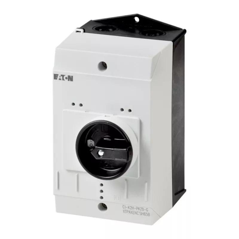Eaton CI-K2-PKZ0-G Caixa vazia com interruptor rotativo, 160 x 100 x 130 mm, cinzento/preto 219654
