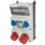 MENNEKES AMAXX Combinação de tomadas, IP44, 32 A, 400 V, 2x CEE + 2x Schuko, interruptor diferencial 930080