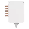 Eaton ZSD-K caixa de ligação de cabos com barras de cobre, 250 A, 5 polos, IP20 232287