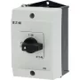 Eaton T0-2-1/I1 interruptor basculante 3 polos, 20A, IP65, cinzento/preto 207081