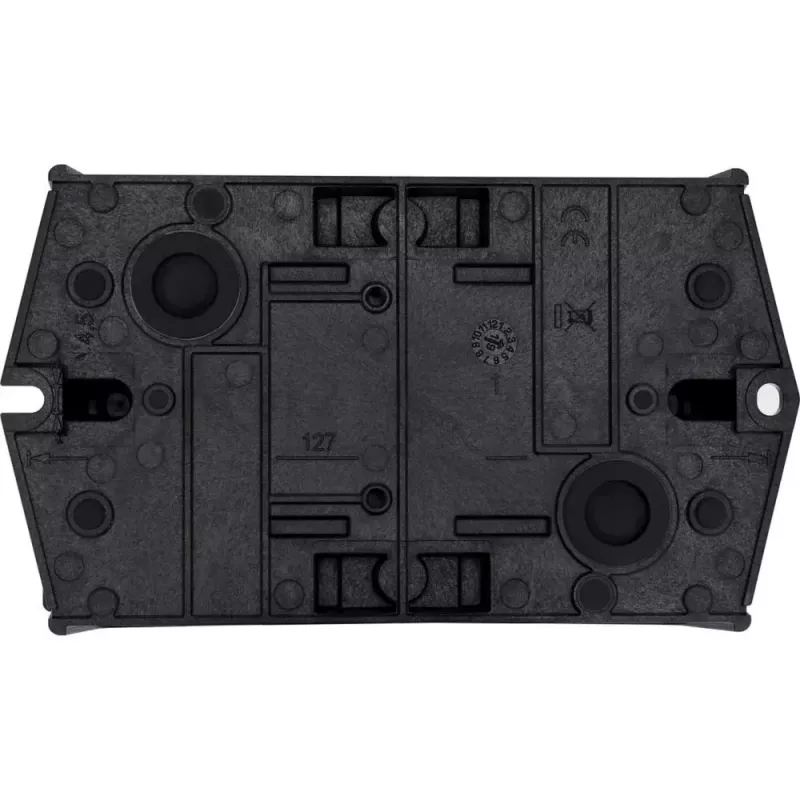 Eaton T0-2-1/I1 interruptor basculante 3 polos, 20A, IP65, cinzento/preto 207081