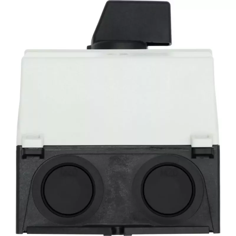 Eaton T0-2-1/I1 interruptor basculante 3 polos, 20A, IP65, cinzento/preto 207081