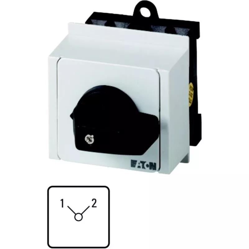 Eaton T0-3-8222/IVS interruptor de cames 3 polos, 20A, preto/branco 060205