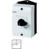 Eaton T0-2-8241/I1 interruptor de alavanca, unipolar, preto/branco 207107