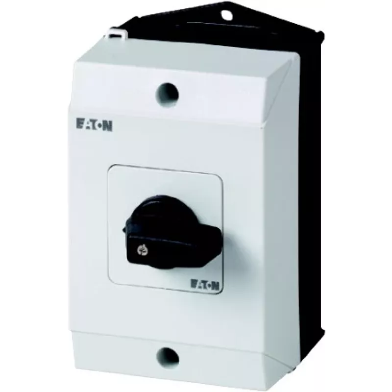 Eaton T0-2-8241/I1 interruptor de alavanca, unipolar, preto/branco 207107