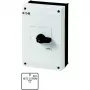 Interruptor de came Eaton T5B-4-8902/I4 4 polos, 20 A, 690 V AC, preto/branco 207237