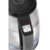 Chaleira de vidro Bartscher 1,7L com 6 níveis de temperatura e indicador LED 200135