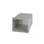 Eaton M22-H2 cobertura para placa de montagem embutida, 2 posições de montagem, cinzento (216549)