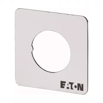 Eaton Placa frontal FS-ALU980-T0, alumínio, 98x98 mm, 9 aberturas 266905
