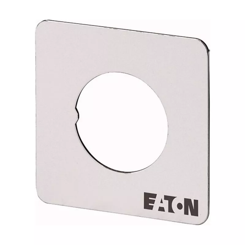 Eaton Placa frontal FS-ALU980-T0, alumínio, 98x98 mm, 9 aberturas 266905