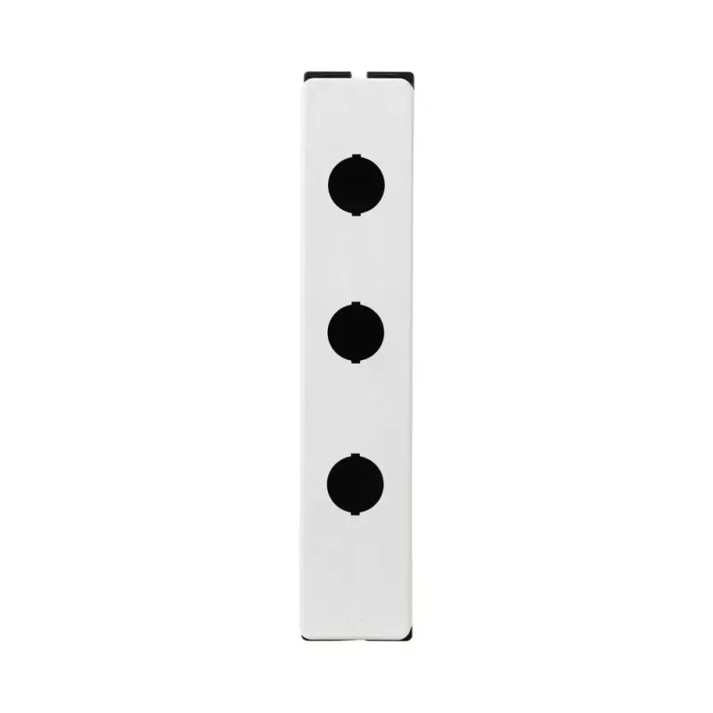Eaton M22-FI3 Caixa de superfície, 3 posições, plástico cinzento, IP66/IP67/IP69K